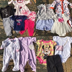 0-3 month baby girl bundle